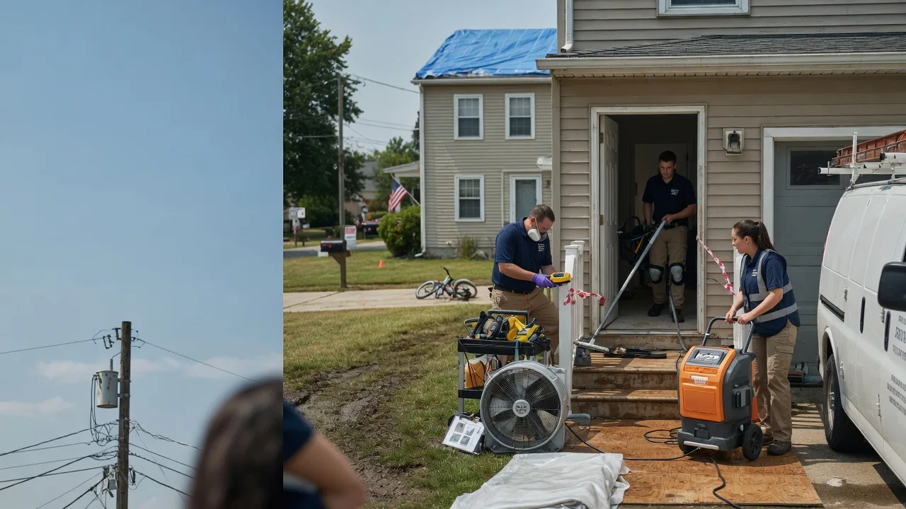 Water Damage Repair in Hooven, OH near me